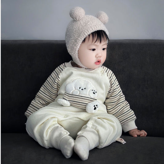 Cute puppy romper