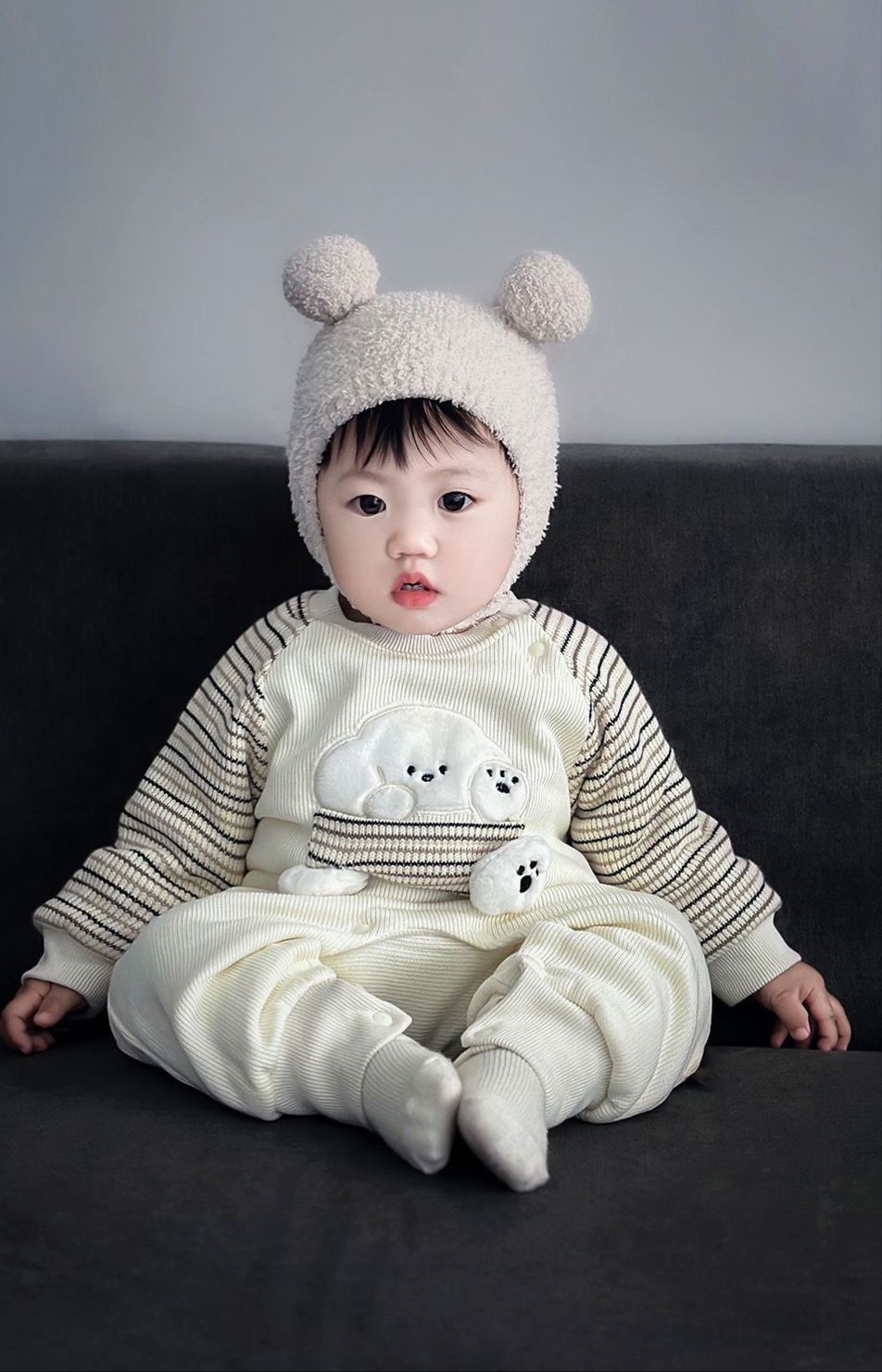 Cute puppy romper