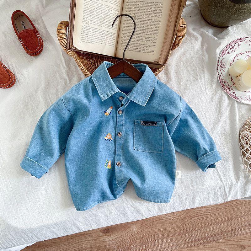 3 pc set boy cat sweater shirt pant set
