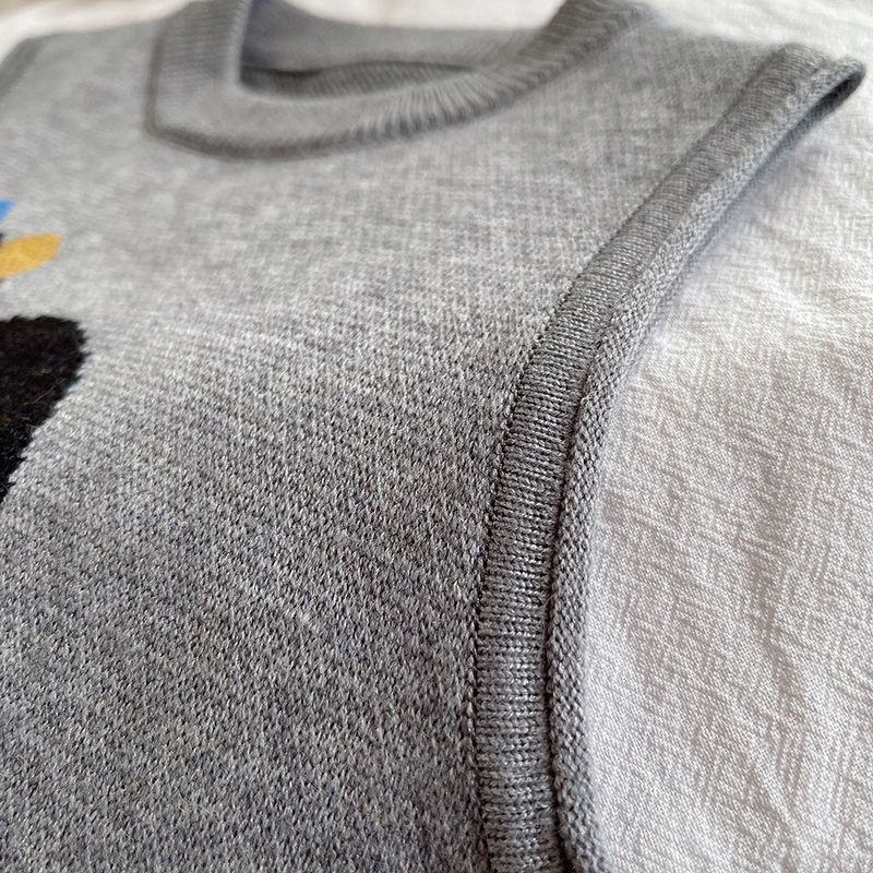 3 pc set boy cat sweater shirt pant set