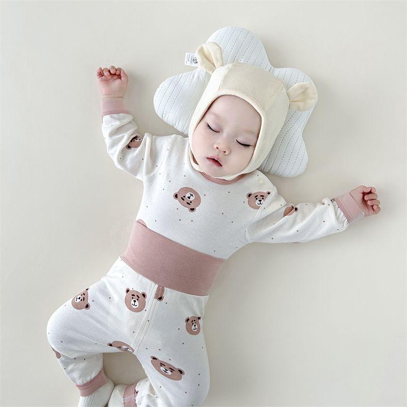 cute teddy soft cotton night suits