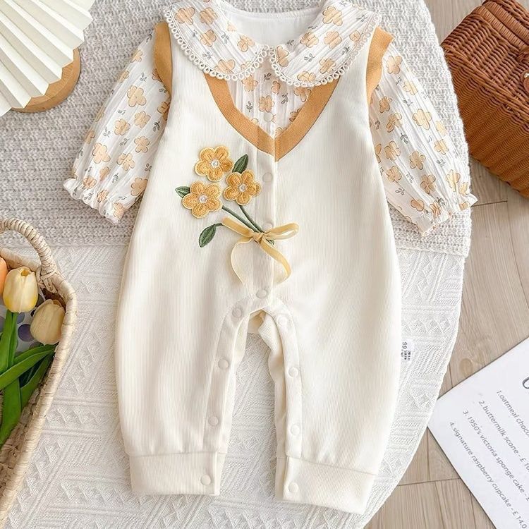 Blossom flower romper