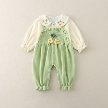 Lilly green romper