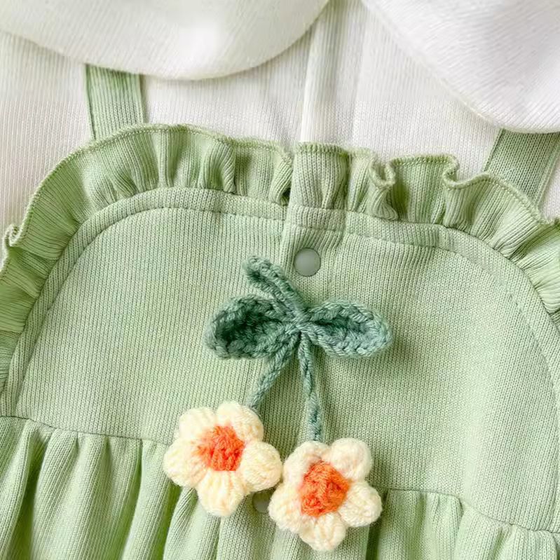 Lilly green romper