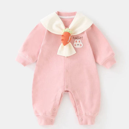 Pink cozy cub with detachable collar