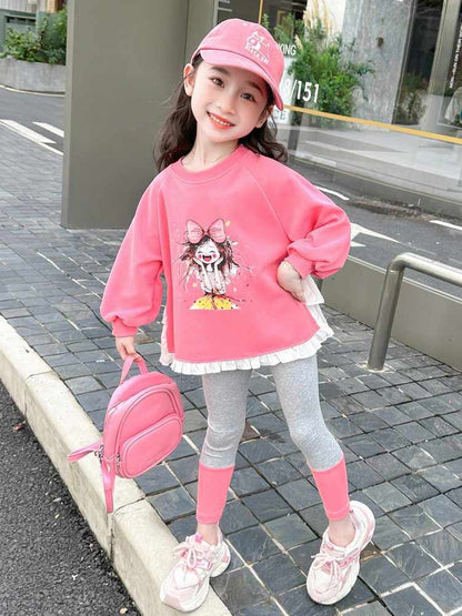 2 Pc set with back stylish bow