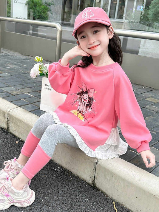 2 Pc set with back stylish bow