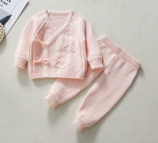 2Pc knitted set warm