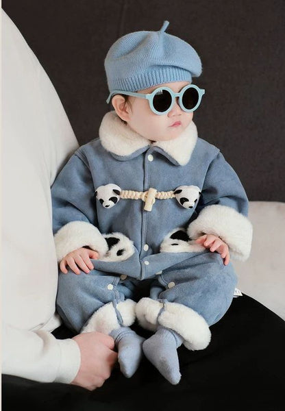 Super warm paw romper