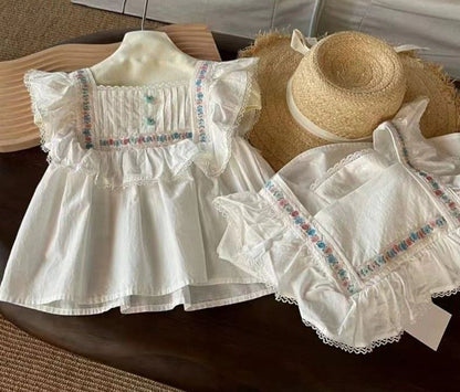 Cotton Top and short set