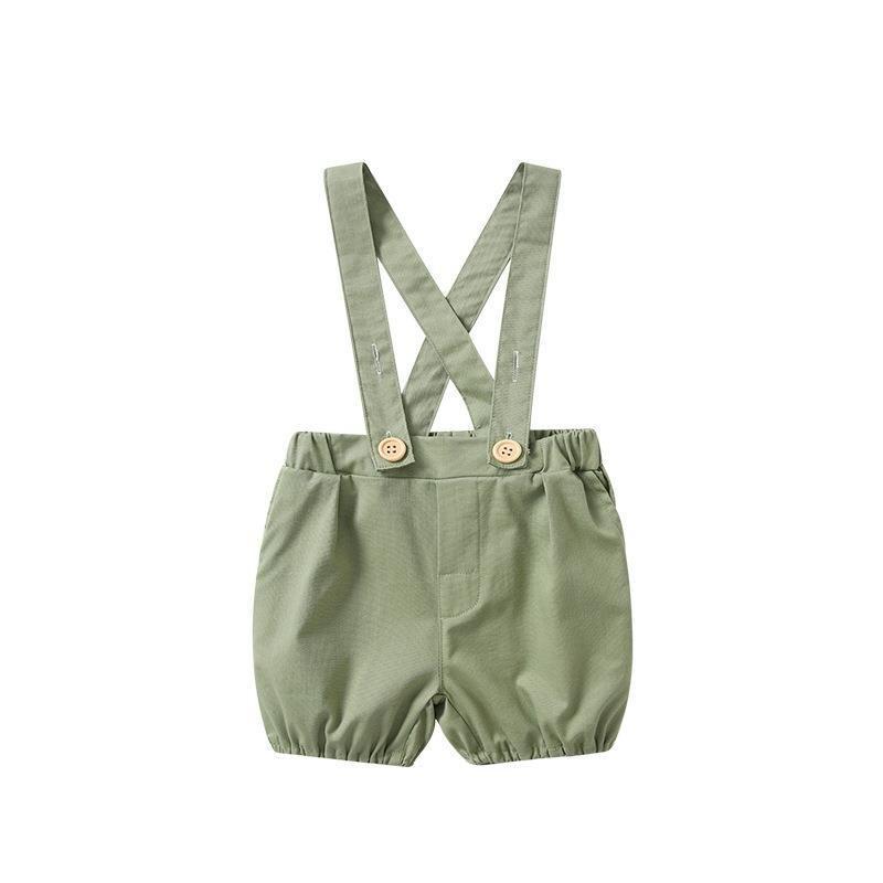 Dungaree 2 pc set with Bow tie