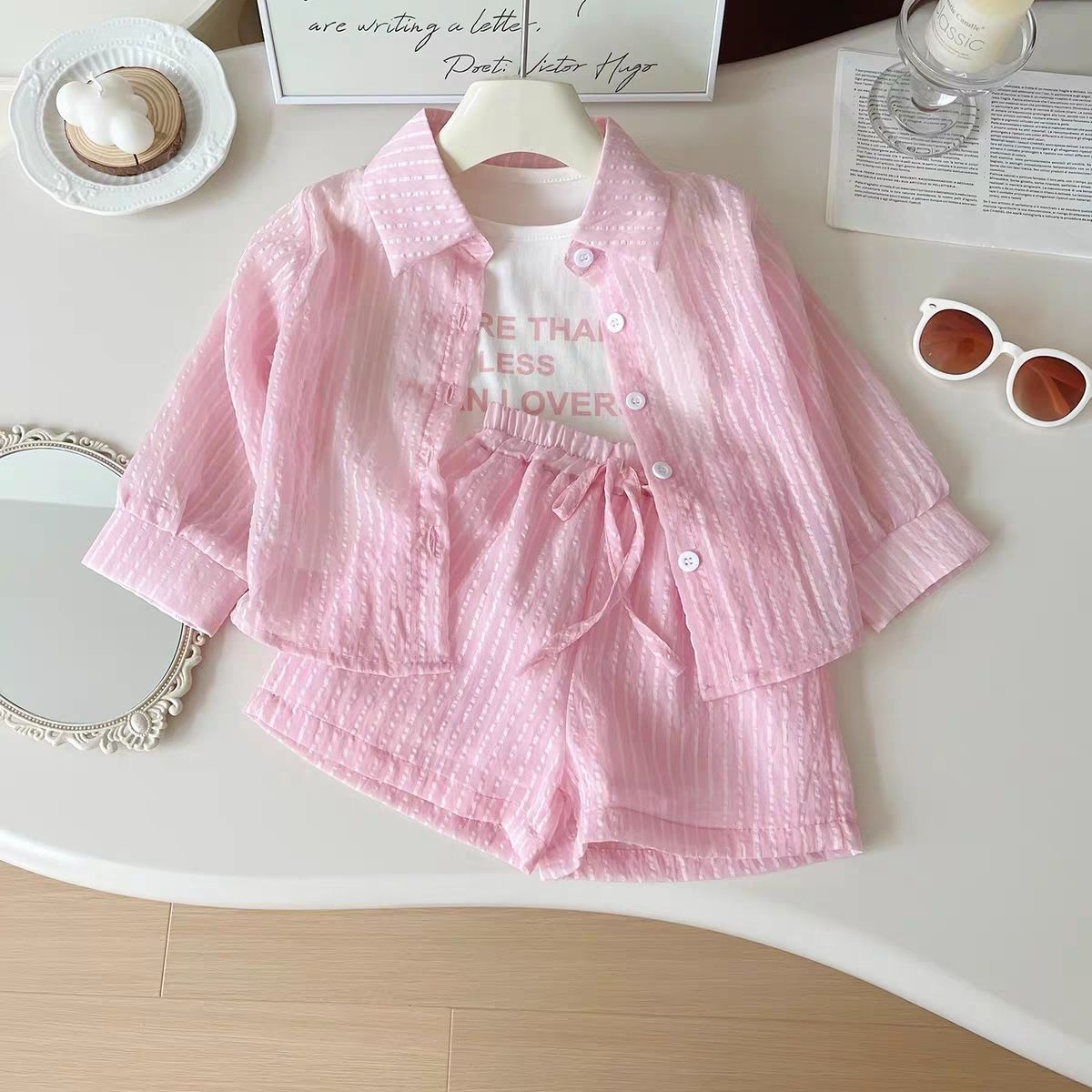 Cotton Short set (3pc set)