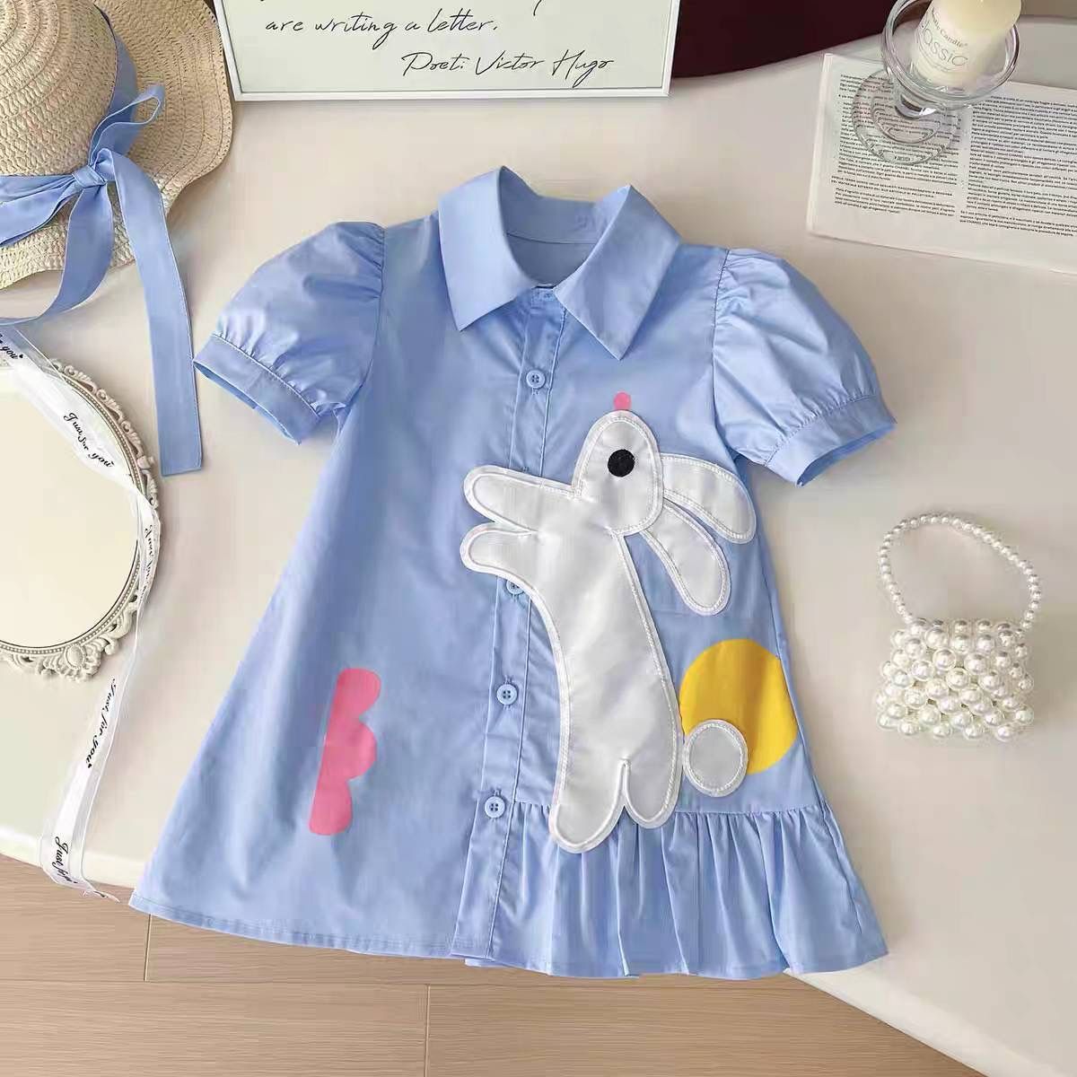 Rabbit Shirt Dress