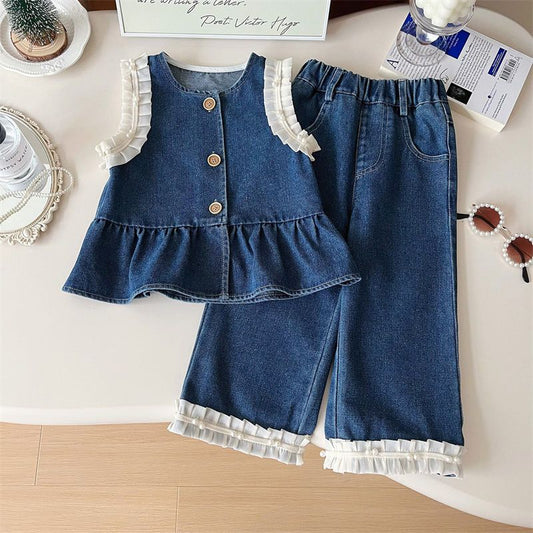 Denim 2 pc set