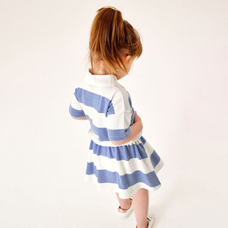 T shirt and skirt (with stripe design)