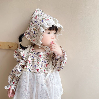 Lacy Garden Delight (With Cap)