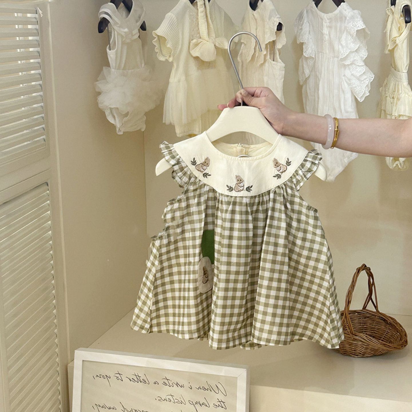 Bunny's Check frock