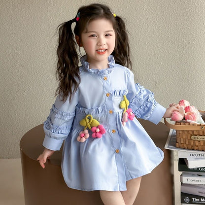 Floral Ruffle Dress