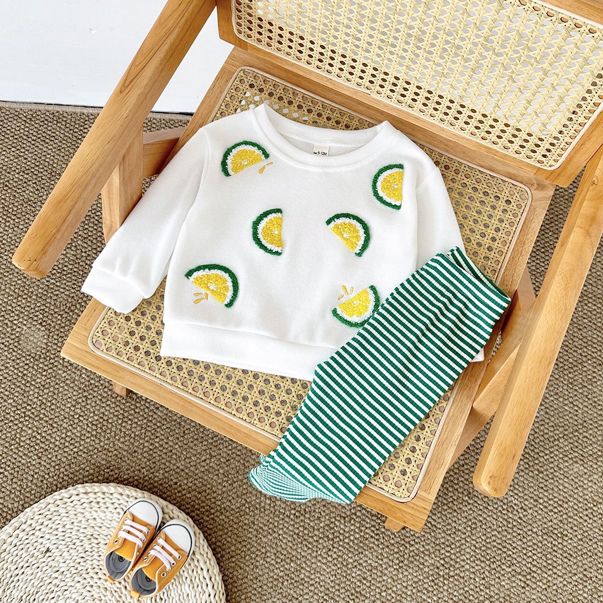 Lime Loving kid outfit 2pc