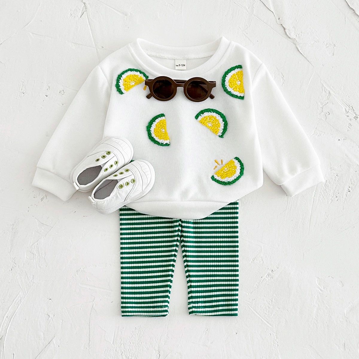Lime Loving kid outfit 2pc