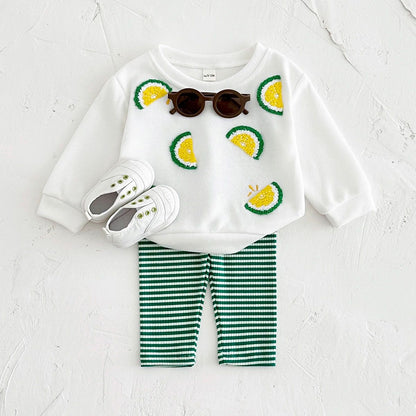 Lime Loving kid outfit 2pc