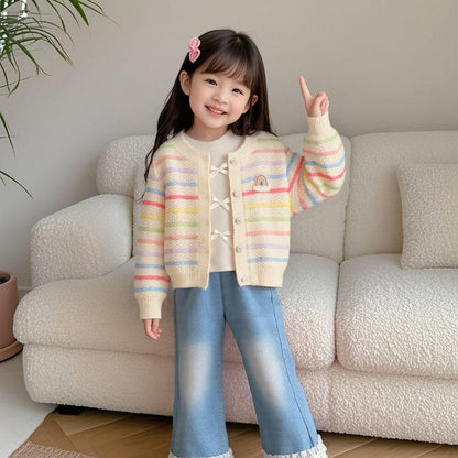 Rainbow Stripe Dress