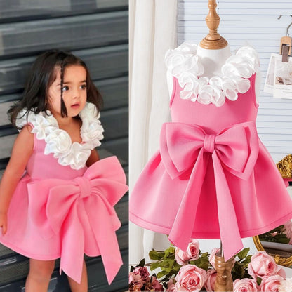 Pink Ruffle Party dress