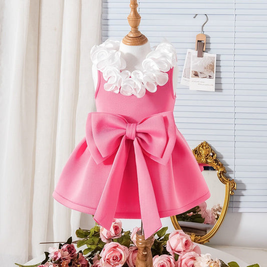 Pink Ruffle Party dress