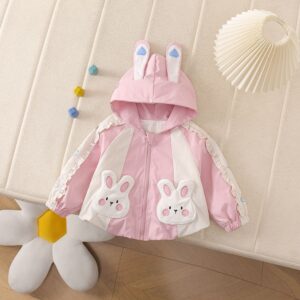 Cute Bunny Jacket (Pink)