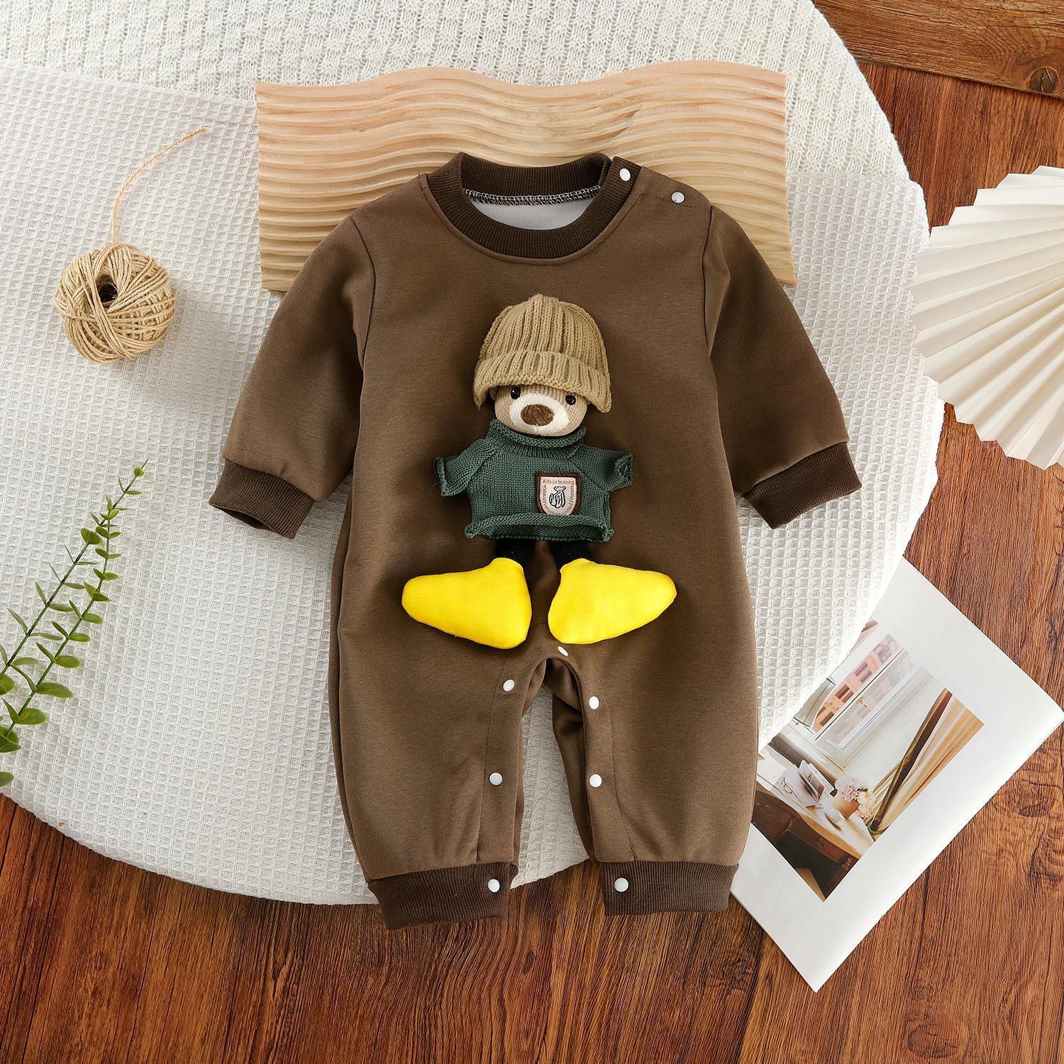 Little Bear Cozy Romper