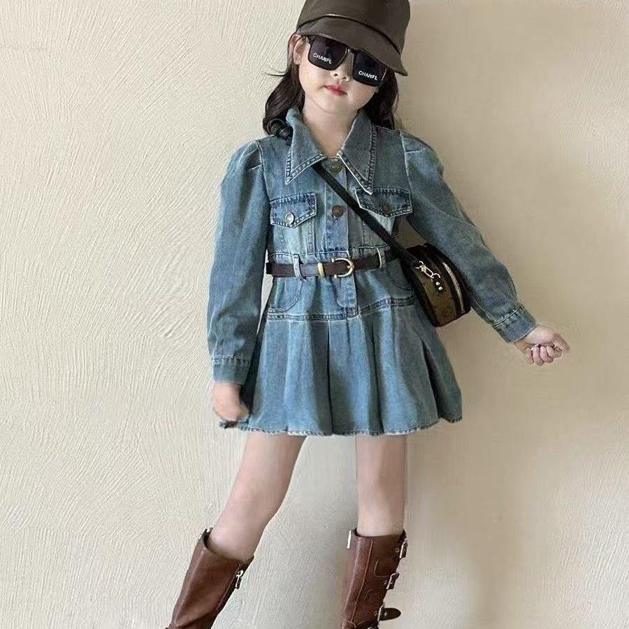 Little Urban Denim Diva Dress - Image 3