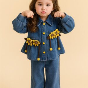 Sunflower Denim Delight Set