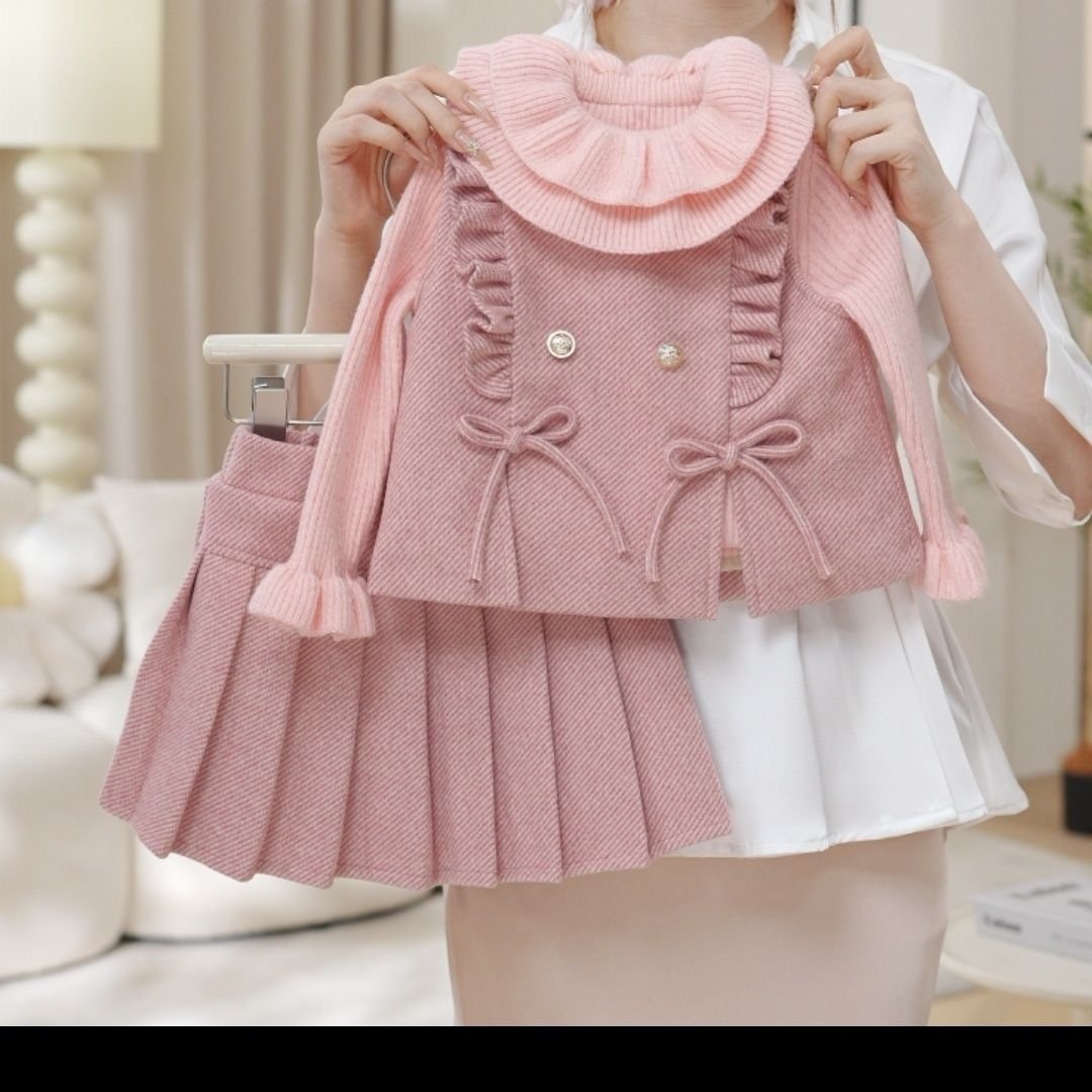 Blush Belle Winter Skirt Set