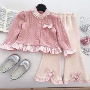 Blush Pearl Elegance Knit Set