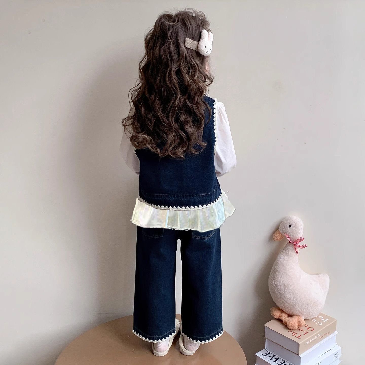 Vintage Denim Doll Set(2 PC SET) - Image 2