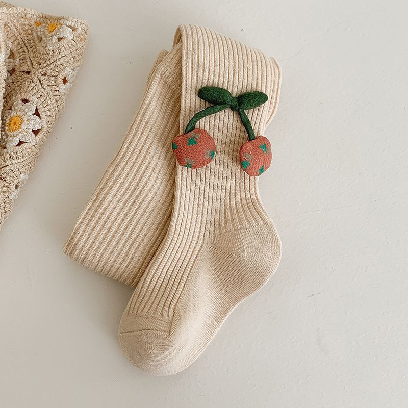 Cherry Snuggle Beige Full Pant Stockings