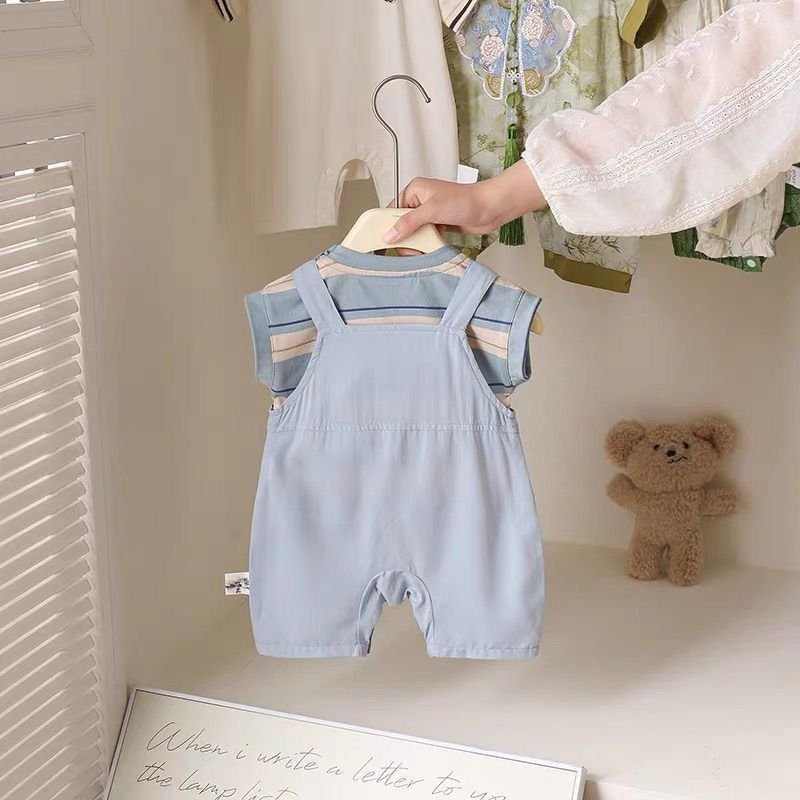 Snoopy Hug Dungaree 2 PC Set - Image 3