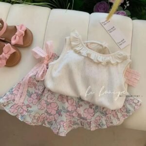 Blossom Bow Baby 2 PC Set