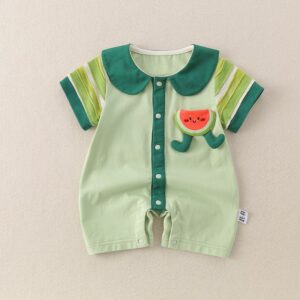 Happy Watermelon Baby Romper