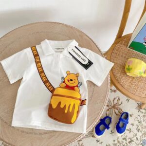 Honey Bear Pocket Polo Tee