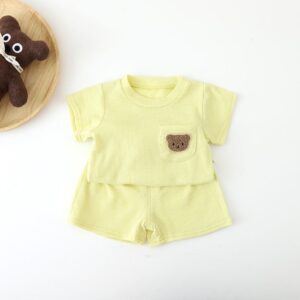 Little Bear Summer Co-Ord Set (GREEN)