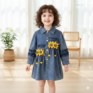 Sunflower Denim Charm Dress