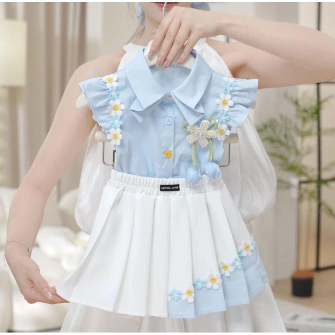 Daisy Breeze Pleated Set - Image 2