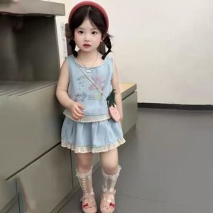 Cotton Candy Denim Set