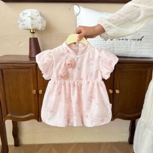 Rosy Petal Blossom Dress