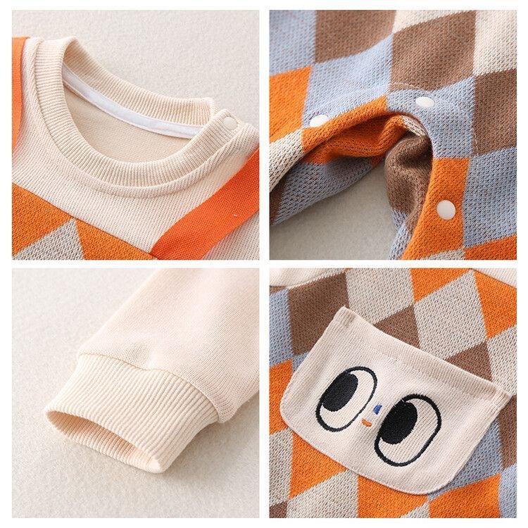 Peekaboo Argyle Romper - Image 6