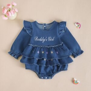 Daddy’s Girl Denim Romper