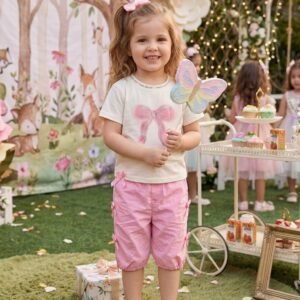 Pink Sparkle Bow Play Set