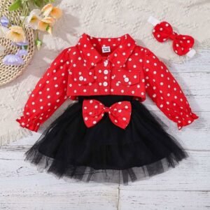 Polka Dot Princess Tulle Set