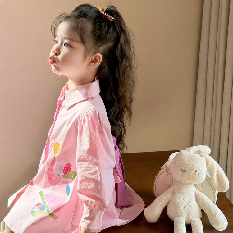 Pink Carnival Shirt Dress - Image 2